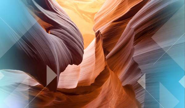 VR-Reise zum Antelope Canyon, Arizona, USA – atemberaubende, farbenprächtige Sandstein-Schluchten in beeindruckender Virtual Reality erleben